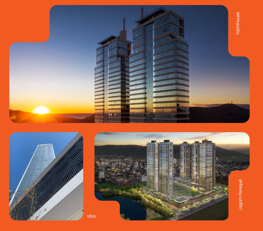 Projetos GT Home: Yachtouse, Vitra e Lagom Pesseque — empreendimentos entregues em Balneário Camboriú